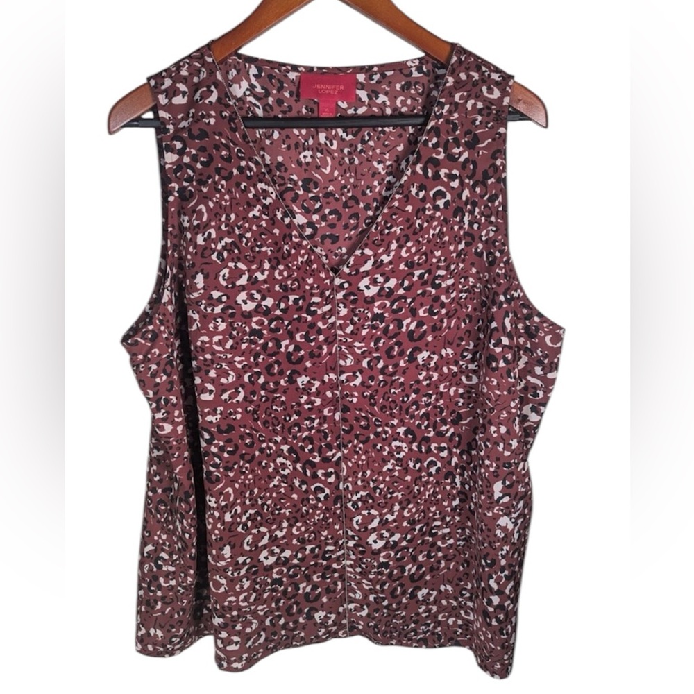 Jennifer Lopez nwot animal print tank